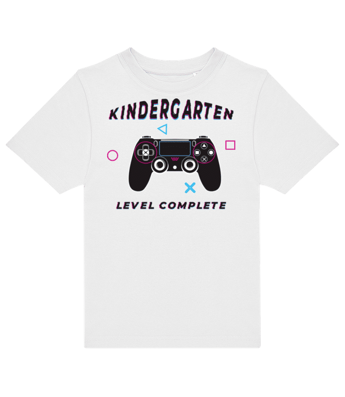 Vorschau: Kindergarten Level Complete - Kinder T-Shirt B&C - Weiß - Vorne