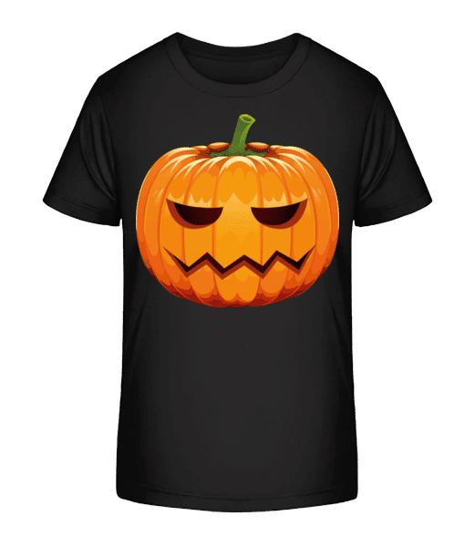 Aperçu: Citrouille Folle - T-shirt bio Enfant Stanley Stella 2.0 - Noir - Devant