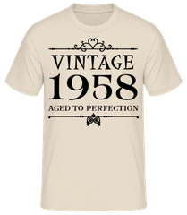 Vintage 1958 Perfection · Camiseta básica para hombre