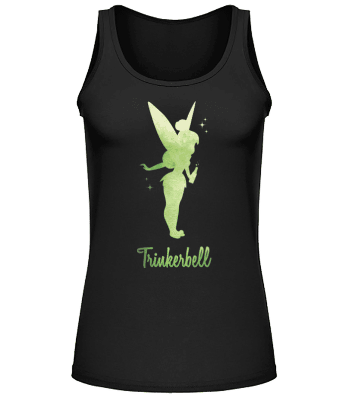 Vorschau: Trinkerbell - Frauen Tank Top - Schwarz - Vorne