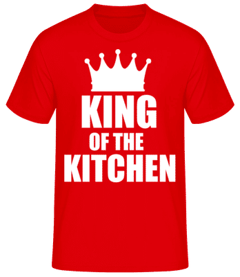 King Of the Kitchen - T-shirt standard Homme - Rouge - Devant
