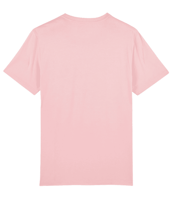 Preview: Nature And Environment Head - Men's Organic T-Shirt Stanley Stella 2.0 - Pink - Back