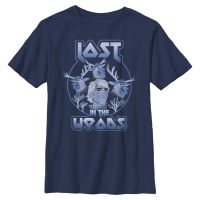 Disney - Ľadové kráľovstvo - Kristoff & Sven Lost Kristoff Band Tee - Detské Tričko - Namornícka modrá - Predné