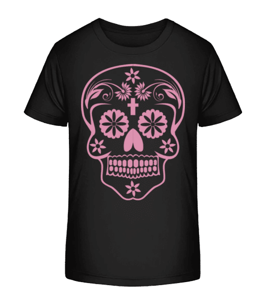 Aperçu: Día de los Muertos Godille - T-shirt bio Enfant Stanley Stella 2.0 - Noir - Devant