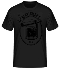 Gentlemen's Club Team JGA Schwarz · Männer Basic T-Shirt