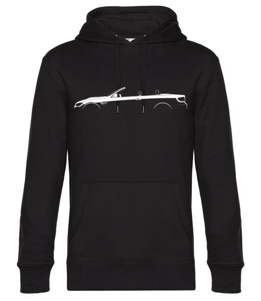 Aperçu: 'BMW M3 Cabrio (E93)' Silhouette - Sweat à capuche premium Unisexe - Noir - Devant