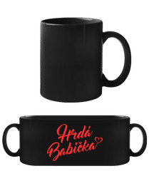 Hrdá Babička · Černý hrnek