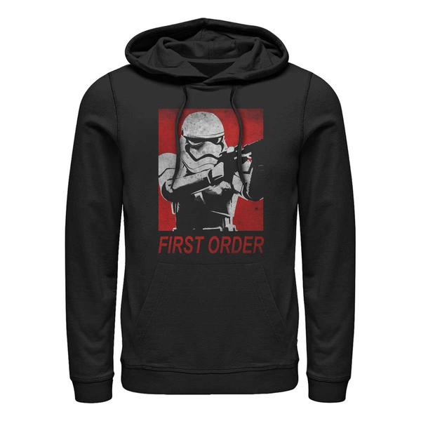 Star Wars - Le Réveil de la Force - Stormtrooper First Order - Unisex Sweat à capuche - Noir - Devant