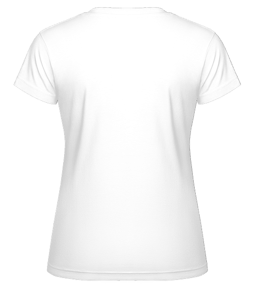 Aperçu: Je Suis Déjà Parfaite -  T-shirt Shirtinator femme - Blanc - Derrière
