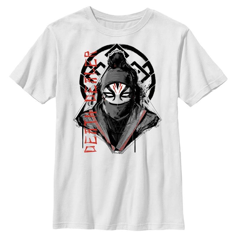 Preview: Marvel - Shang-Chi - Shang-Chi Death Dealer - Kids T-Shirt - White - Front