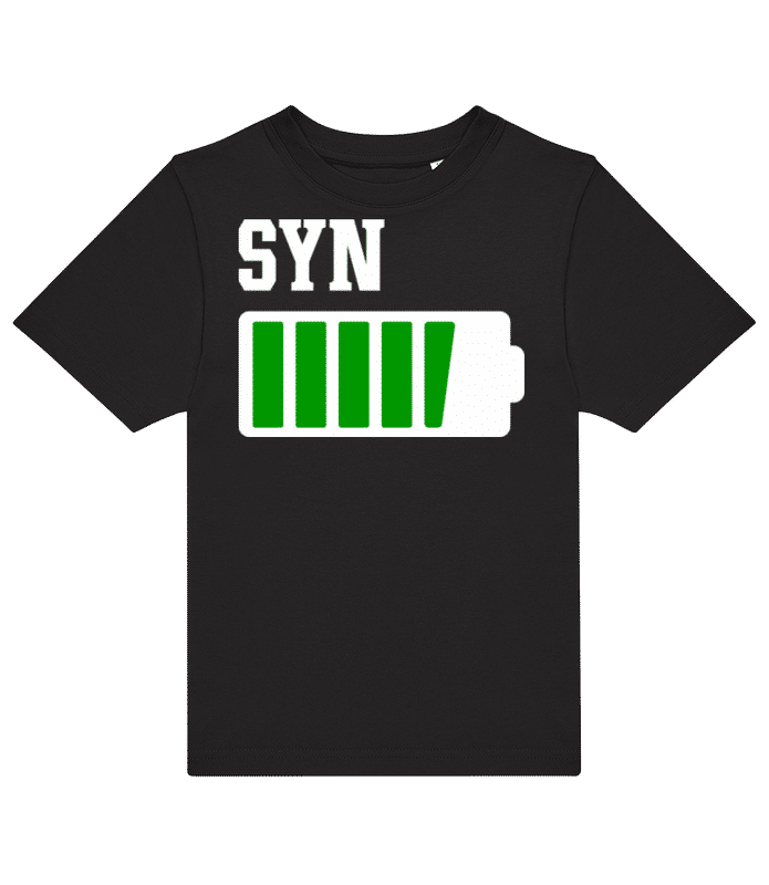 Náhľad: Syn - Pánske tričko B&C - Čierna - Predné