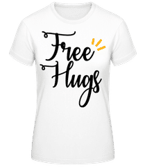 Free Hugs Yellow · Women's Basic T-Shirt