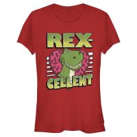 Disney - Toy Story - Rex cellent Heart - Mujeres Camiseta - Rojo - delante