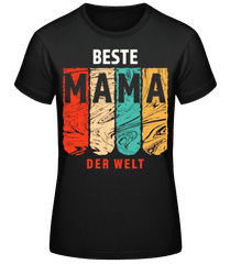 Beste Mama der Welt Retro · Frauen Basic T-Shirt