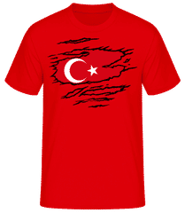 Zerrissene Flagge Türkei · Männer Basic T-Shirt