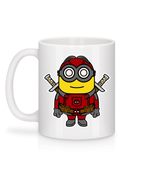 Aperçu: Minion Deadpool - Mug en céramique blanc - Blanc - Derrière