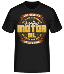 Motor Oil · Men's Basic T-Shirt
