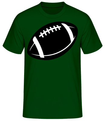 Americký Fotbal - Pánské basic tričko - Bottle green - Napřed