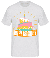 Happy Birthday Kuchen · Männer Basic T-Shirt