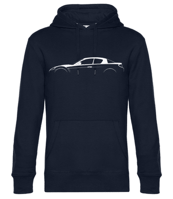 'Mazda RX-8' Silhouette - Men’s Standard Hoodie - Navy - Front