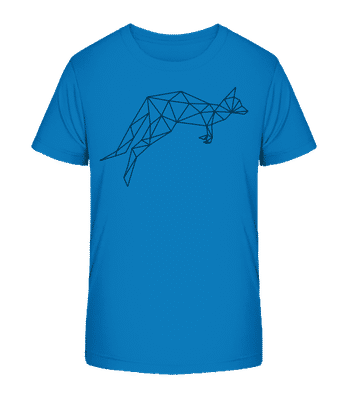 Polygon Kangourou - T-shirt bio Enfant Stanley Stella 2.0 - Bleu royal - Devant