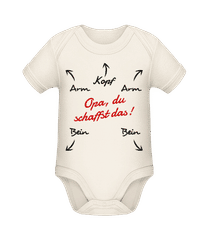 Opa Du Schaffst Das · Baby Bio Strampler