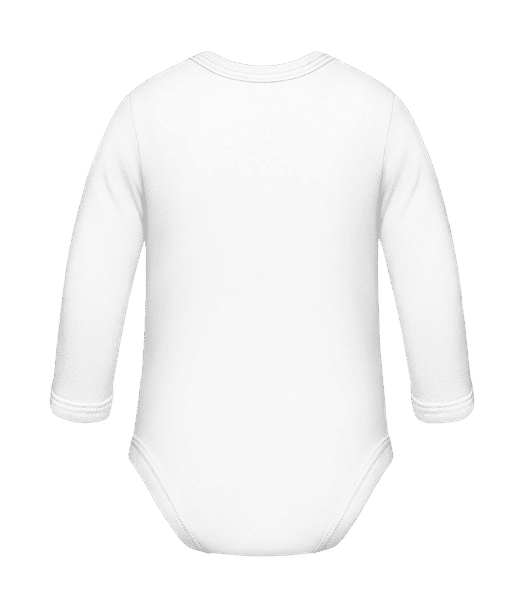 Aperçu: Doux Ours Polaire - Body coton bio manches longues Bébé - Blanc - Derrière