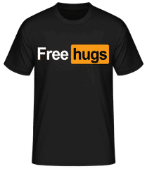 Free Hugs · Camiseta básica para hombre