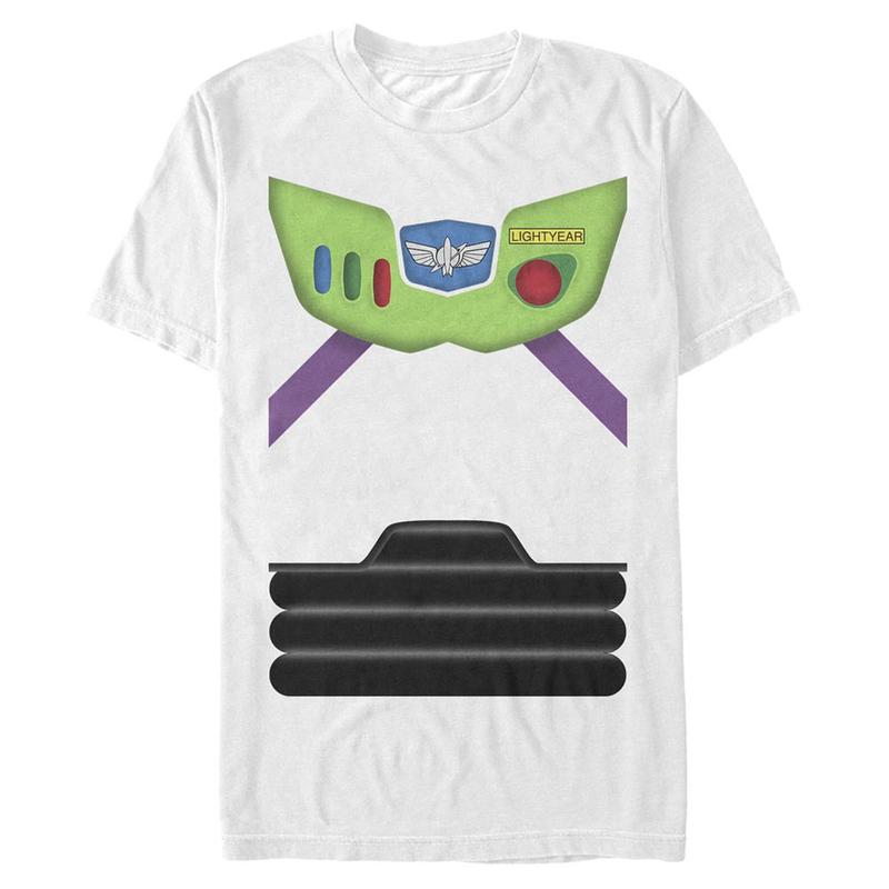 Preview: Pixar - Toy Story - Buzz Lightyear Buzz Suit - Halloween - Men's T-Shirt - White - Front
