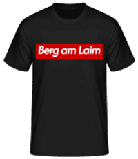 Berg Am Laim - Männer Basic T-Shirt - Schwarz - Vorne