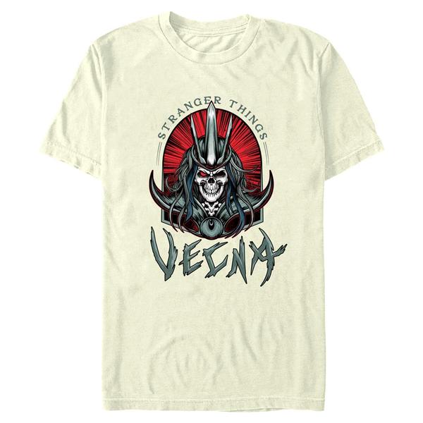 Aperçu: Netflix - Stranger Things - Vecna Tombstone Badge - Homme T-shirt - Crème - Devant