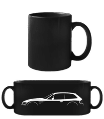 'BMW Z3 M Coupe' Silhouette · Schwarze Tasse