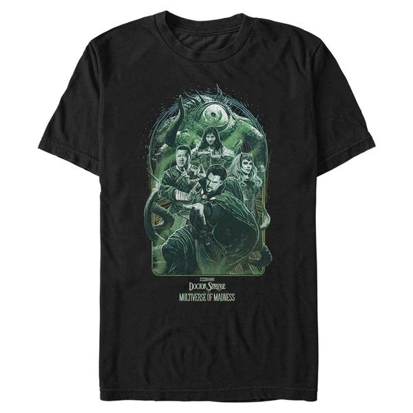 Preview: Marvel - Doctor Strange - Group Shot Strange Group - Men's T-Shirt - Black - Front
