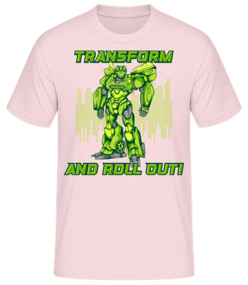 Transform And Roll  Out - T-shirt standard Homme - Rose - Devant