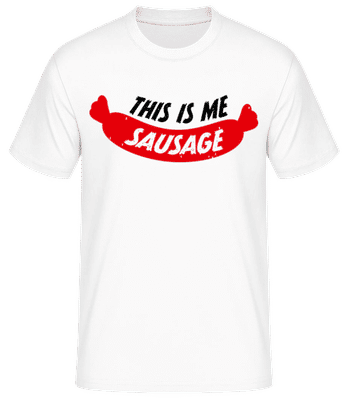 This Is Me Sausage - Männer Basic T-Shirt - Weiß - Vorne