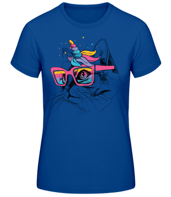 Fete De La Licorne - T-shirt standard Femme - Bleu royal - Devant