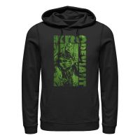 Marvel - Eternals - Kro Green - Unisex Mikiny s kapucňou - Čierna - Predné
