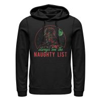Star Wars - Darth Vader Naughty List - Weihnachten - Unisex Hoodie - Schwarz - Vorne