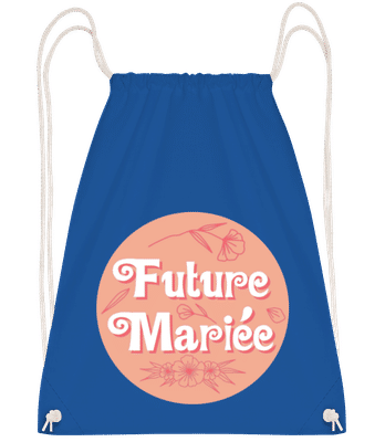 Future Mariée - Sac à dos sport - Bleu royal - Devant