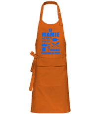 Mamie Sais Tout Cuisiner - Tablier professionnel - Citrouille - Devant