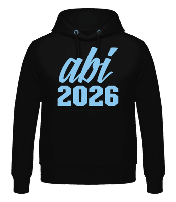 Abi 2025 - Männer Hoodie - Schwarz - Vorne