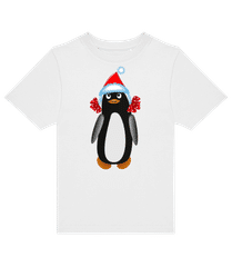 Pingouin À Noël 1 · T-shirt enfants B&C