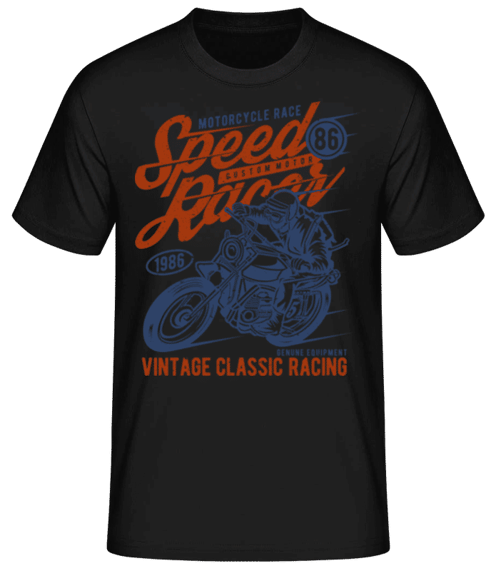 Preview: Speed Racer(1) - Men's Basic T-Shirt - Black - Front