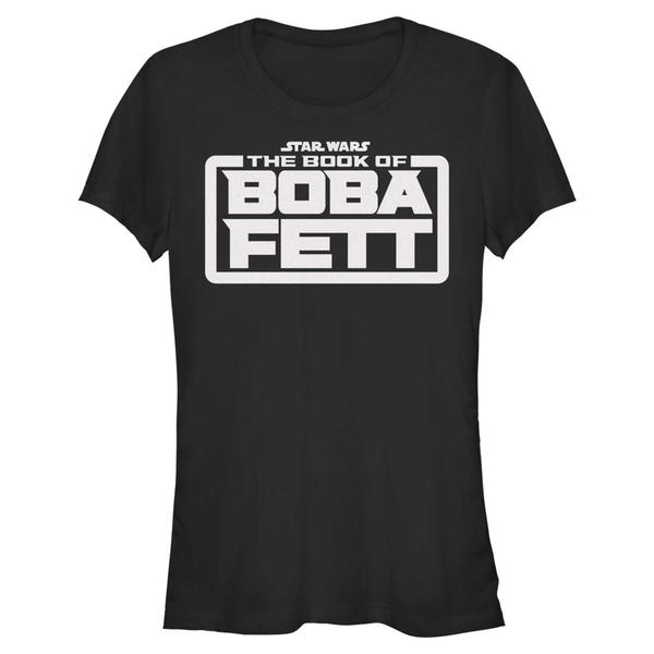 Star Wars - Book of Boba Fett - Omega Basic Logo - Femme T-shirt - Noir - Devant