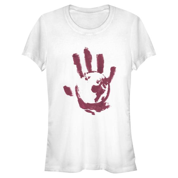 Aperçu: Marvel - Falcon et le soldat de l'hiver - Flag Smashers Bloody Hand - Femme T-shirt - Blanc - Devant