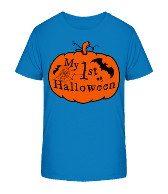 My First Halloween - Kinder Bio T-Shirt Stanley Stella 2.0 - Royalblau - Vorne