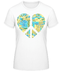 Heart Peace · Women's Basic T-Shirt