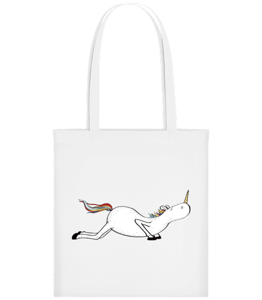 Pompes De Yoga Licorne - Tote Bag - Blanc - Devant