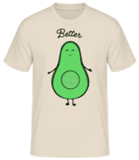 Better - T-shirt standard Homme - Crème - Devant