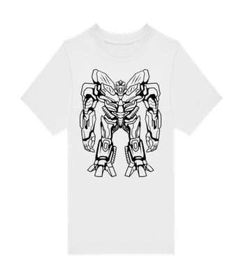 Transformer 6 Outline - Kids B&C T-Shirt - White - Front